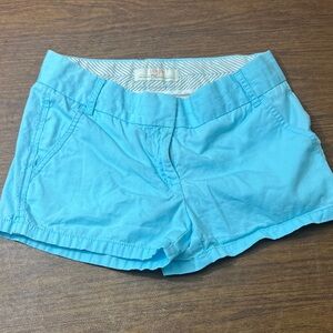 J. Crew Sky Blue Women's Cargo Shorts